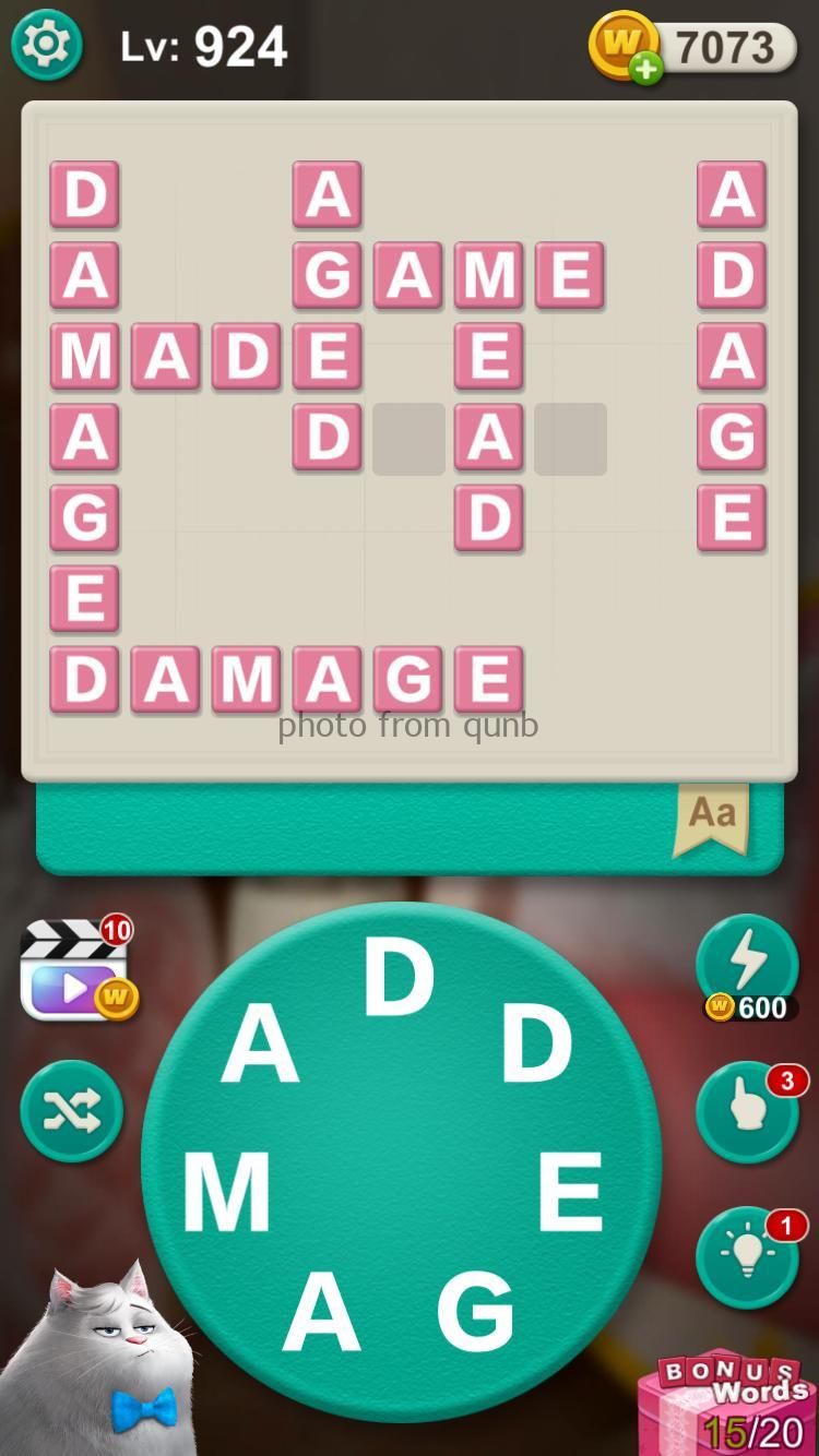 Word Villas Level 924 » qunb