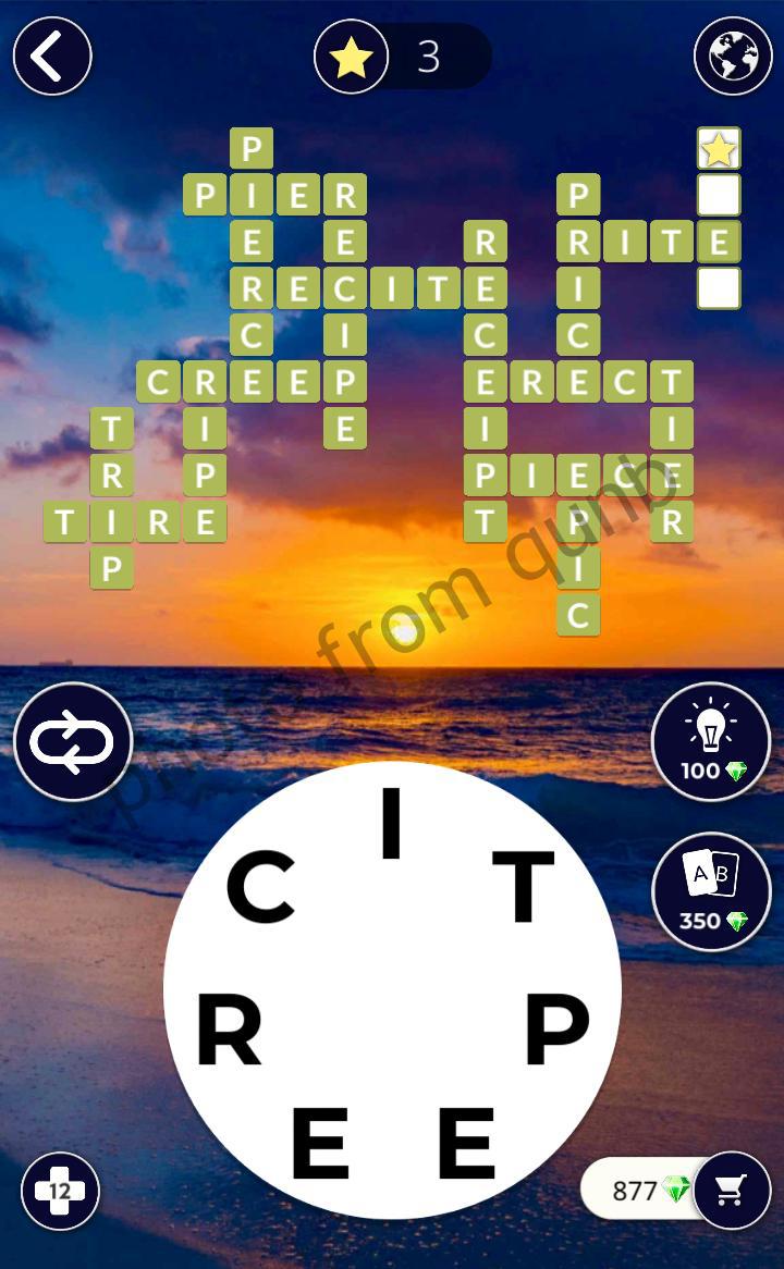 Words of Wonders (WOW) Daily Puzzle December 18 2019