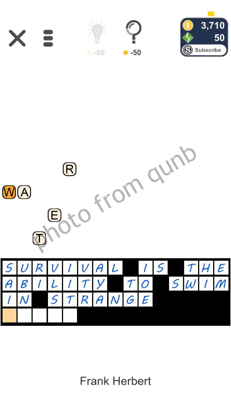 Quote From Crossword Clue Probability Quotes In Daily Themed
