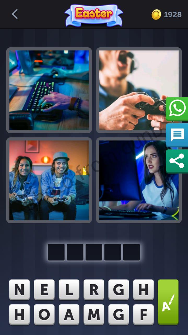 4 Pics 1 Word Daily Bonus Puzzle April 9 » Qunb