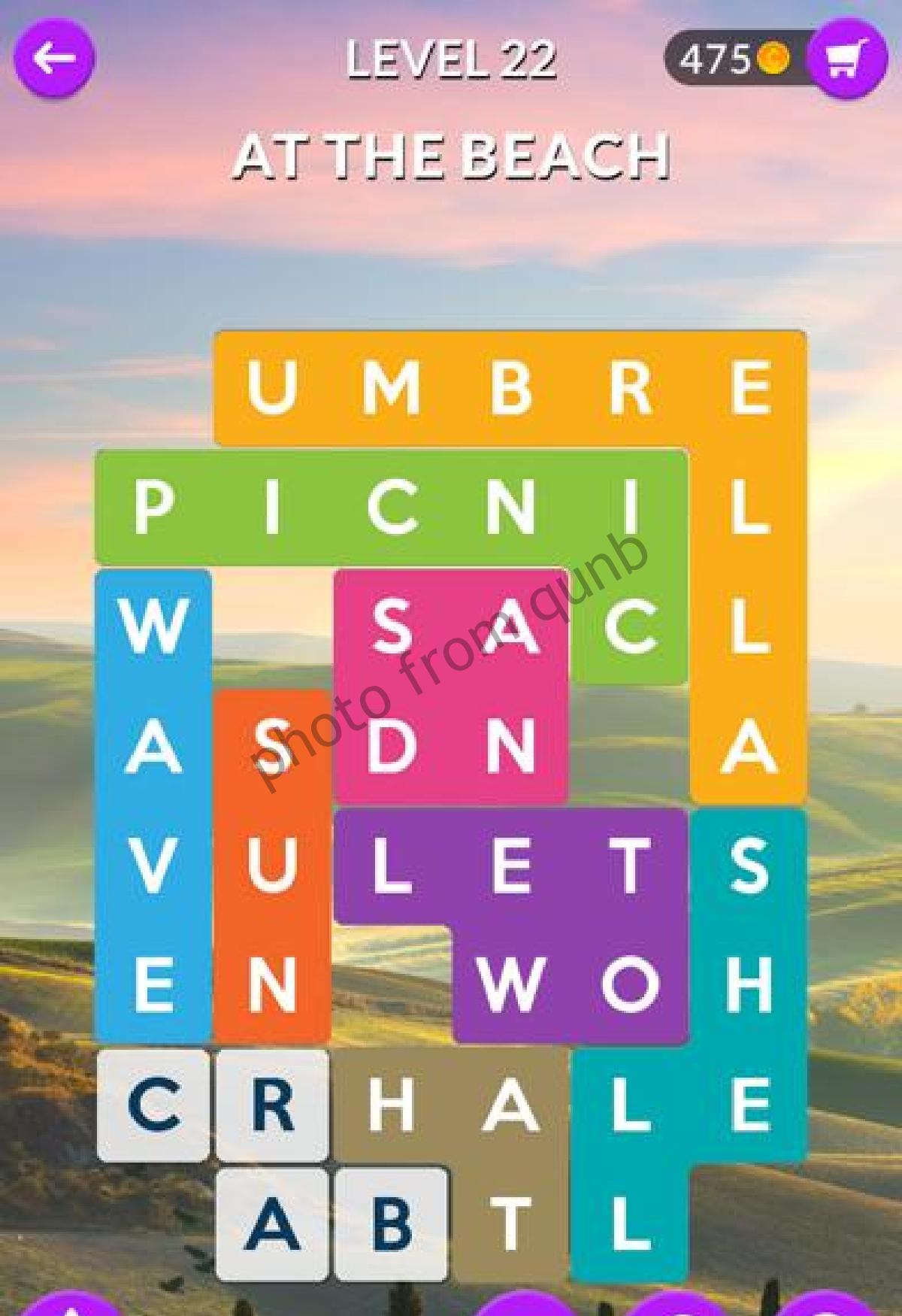 Word Shapes Answers Level 22 » qunb