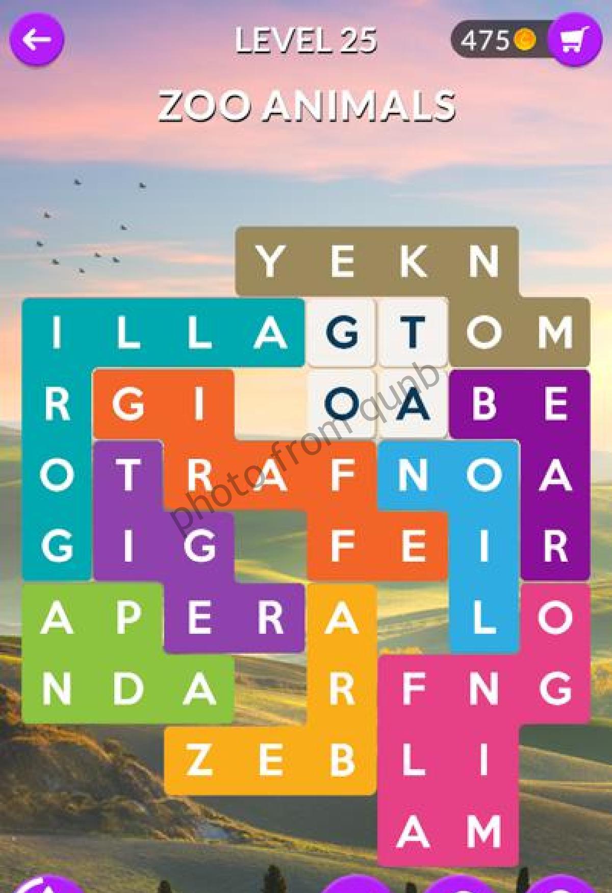 Word Shapes Answers Level 25 » qunb