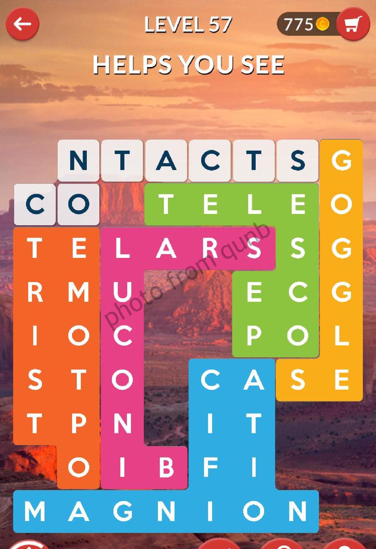 Word Shapes Answers Level 57 » qunb