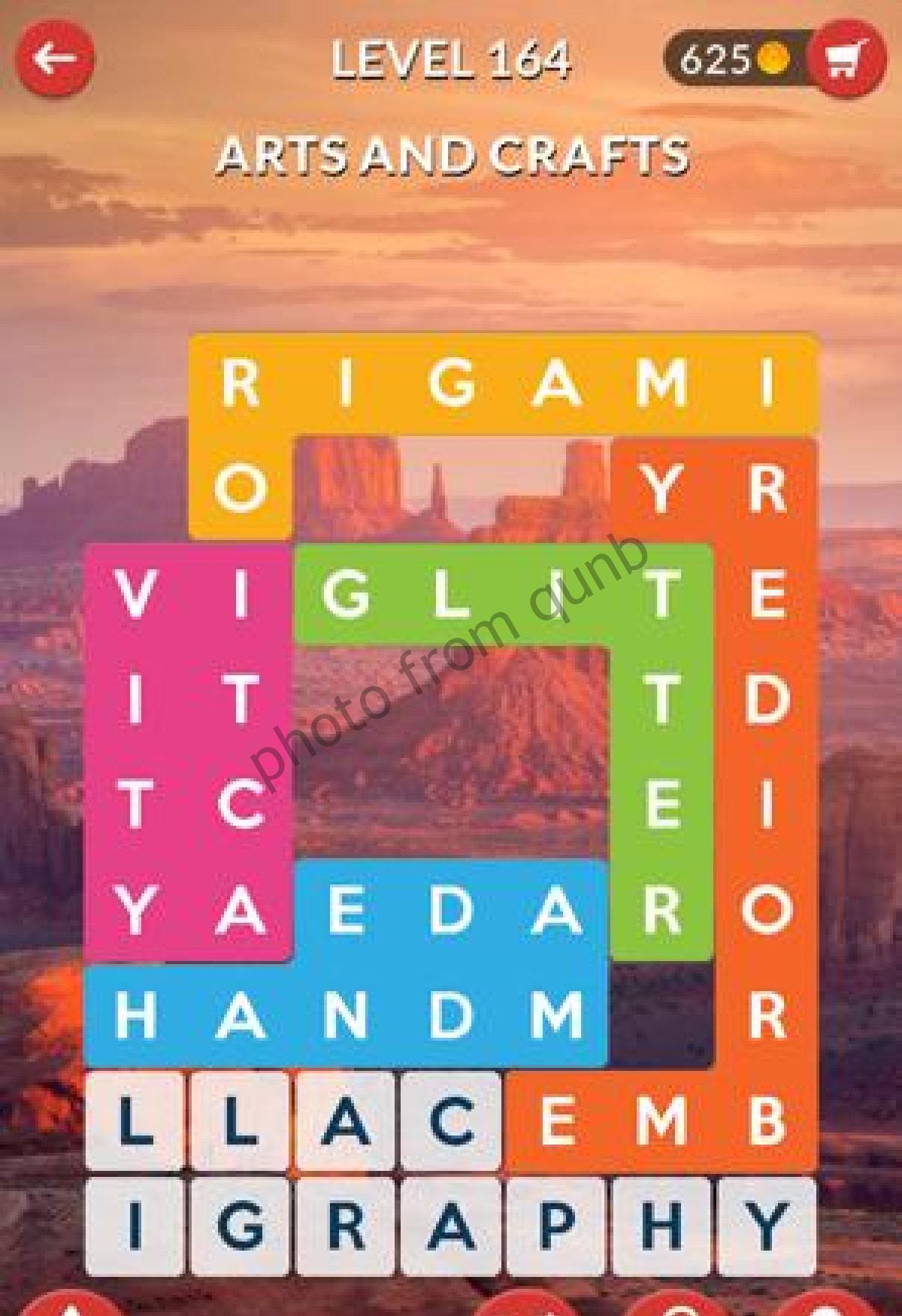 Word Shapes Level 164 Arts and Crafts Answers » Qunb Word Shapes Level 164 Arts and Crafts Answers » Qunb