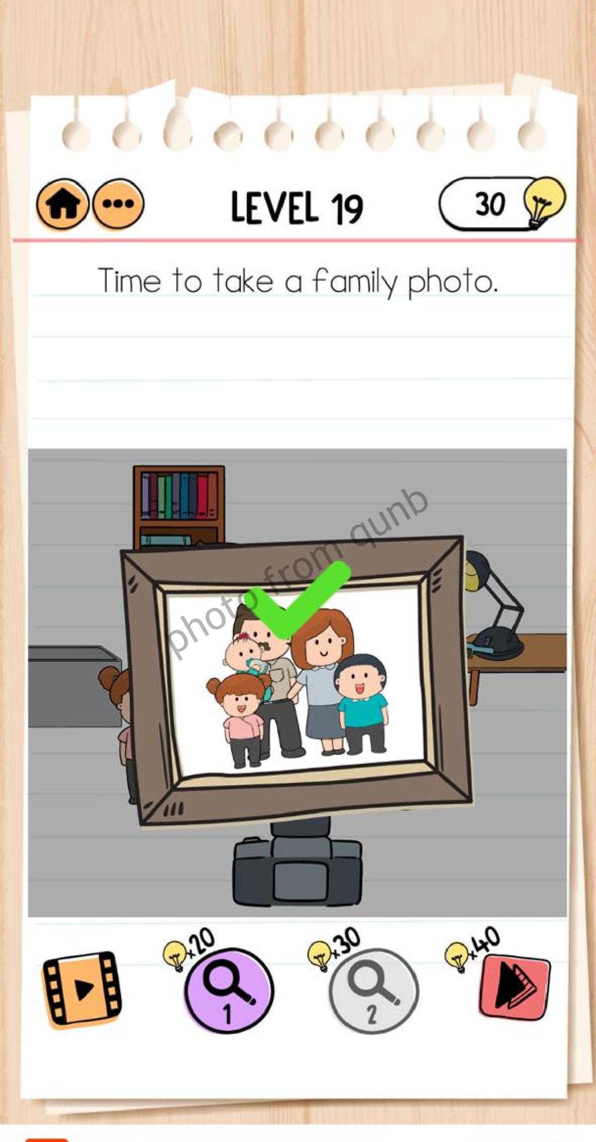 Brain Test 2 The McBrain Family Level 19 » Qunb