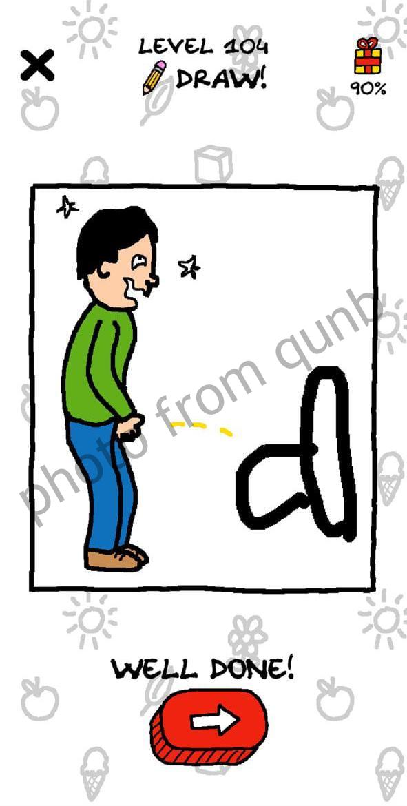 Just Draw Level 104 » Qunb