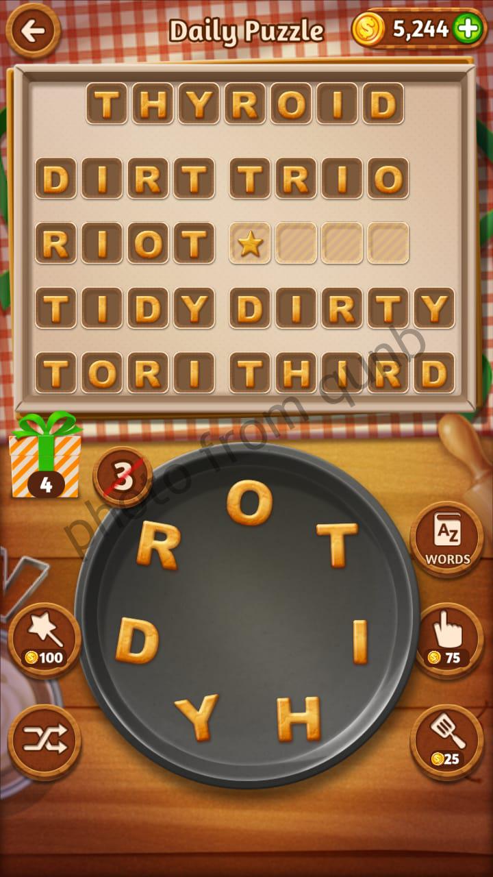 Word Cookies June 20 » Qunb