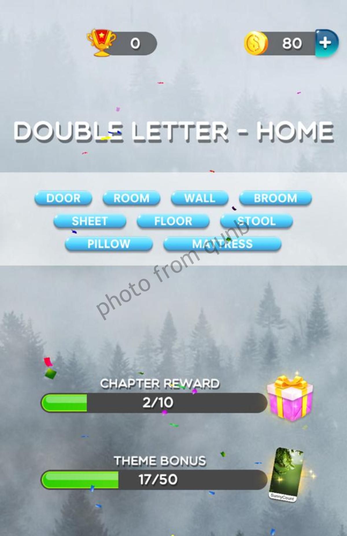 Word Crush Level 192 Double Letter Home Answers » Qunb