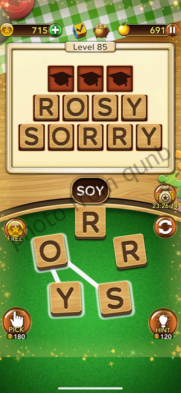 Word Collect Level 85 Answers and Cheats