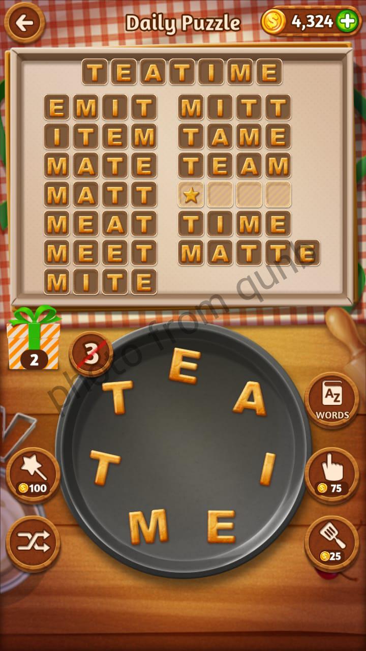 Word Cookies September 28 » Qunb