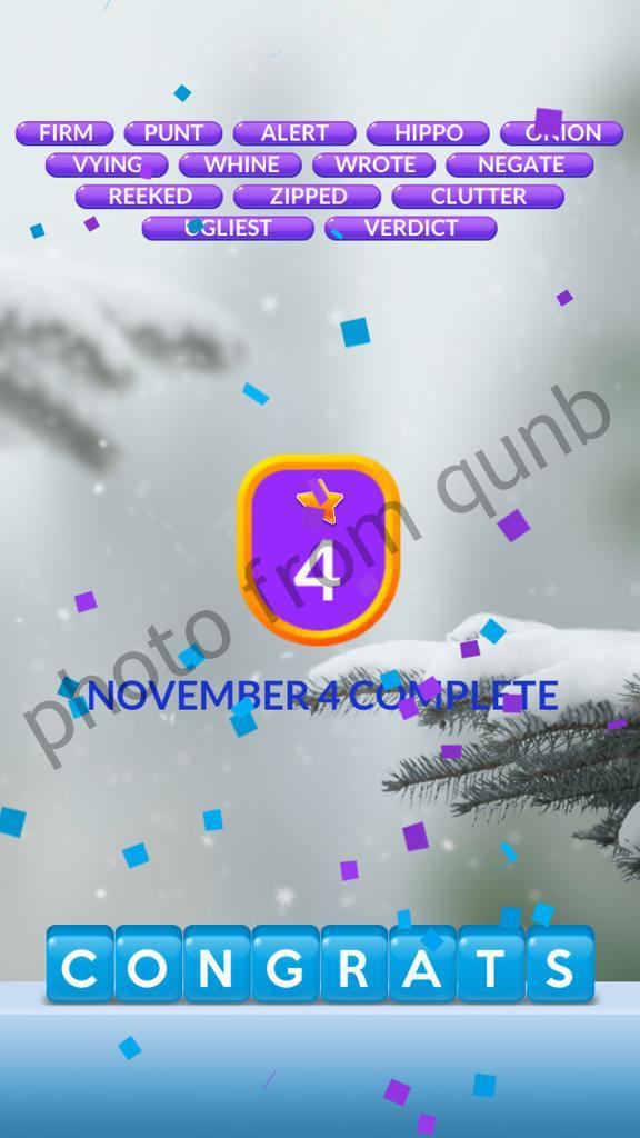 Word Stacks November 4 2020 Daily Answers » Qunb