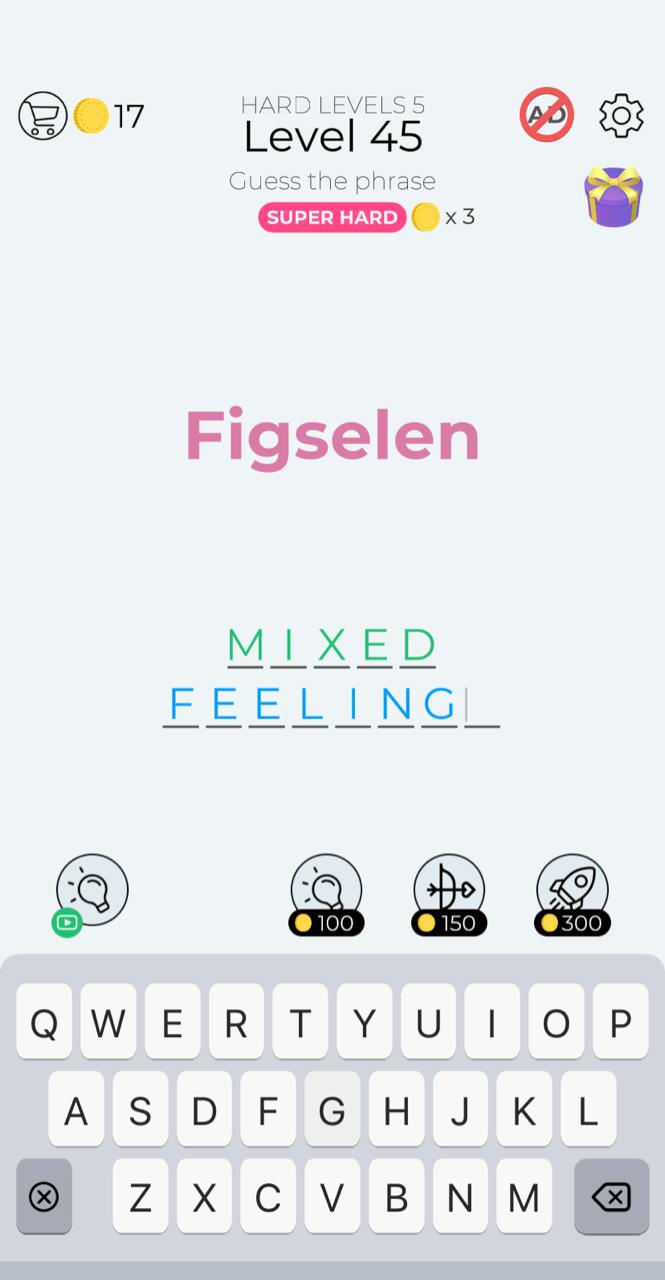 Dingbats Hard Level 45 Answers and Solutions » qunb