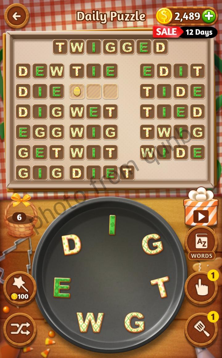 Word Cookies March 23 » Qunb