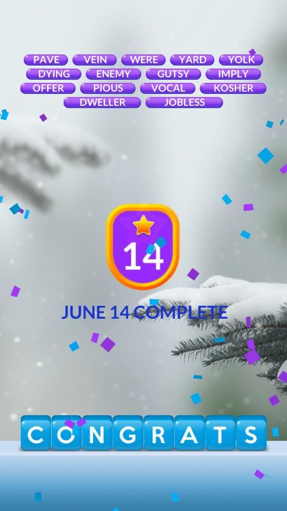 Word Stacks June 14 2021 Daily Answers » Qunb