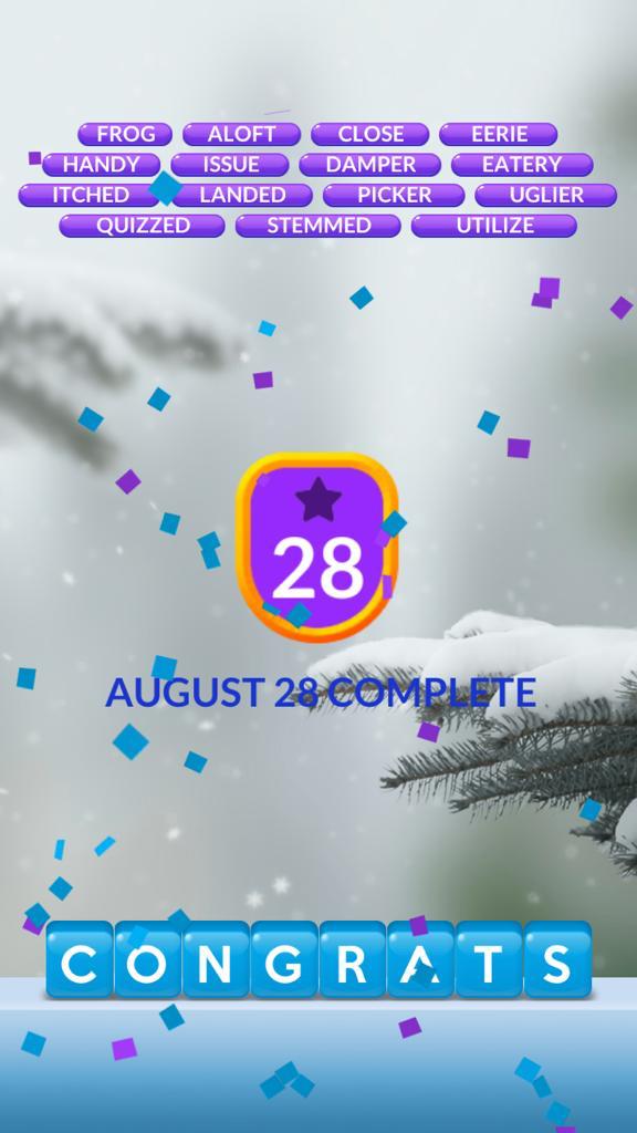 Word Stacks August 28 2021 Daily Answers » qunb