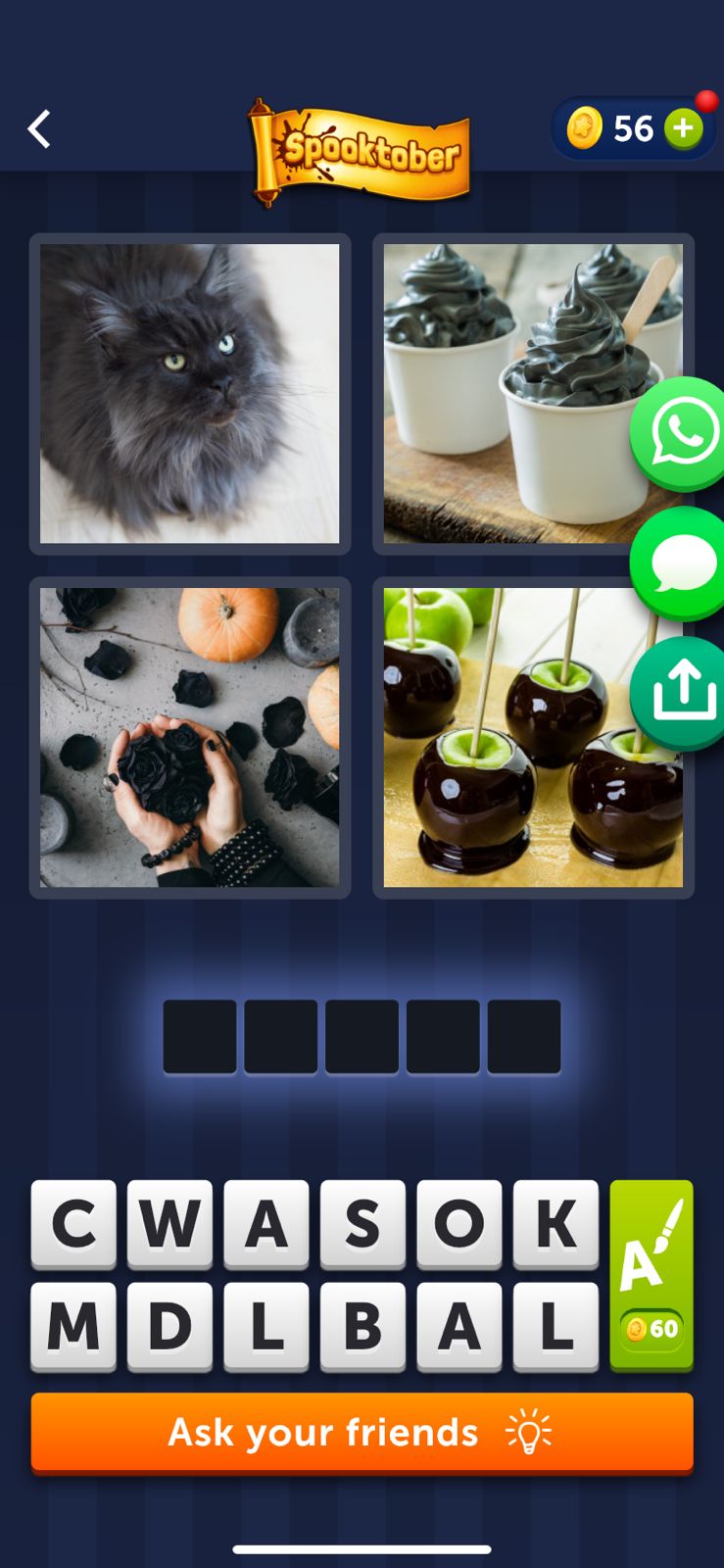 4 Pics 1 Word Daily Bonus October 16 » Qunb