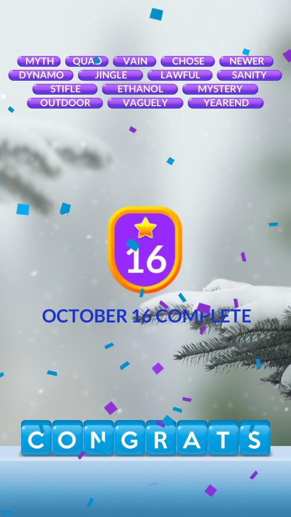 Word Stacks October 16 2021 Daily Answers