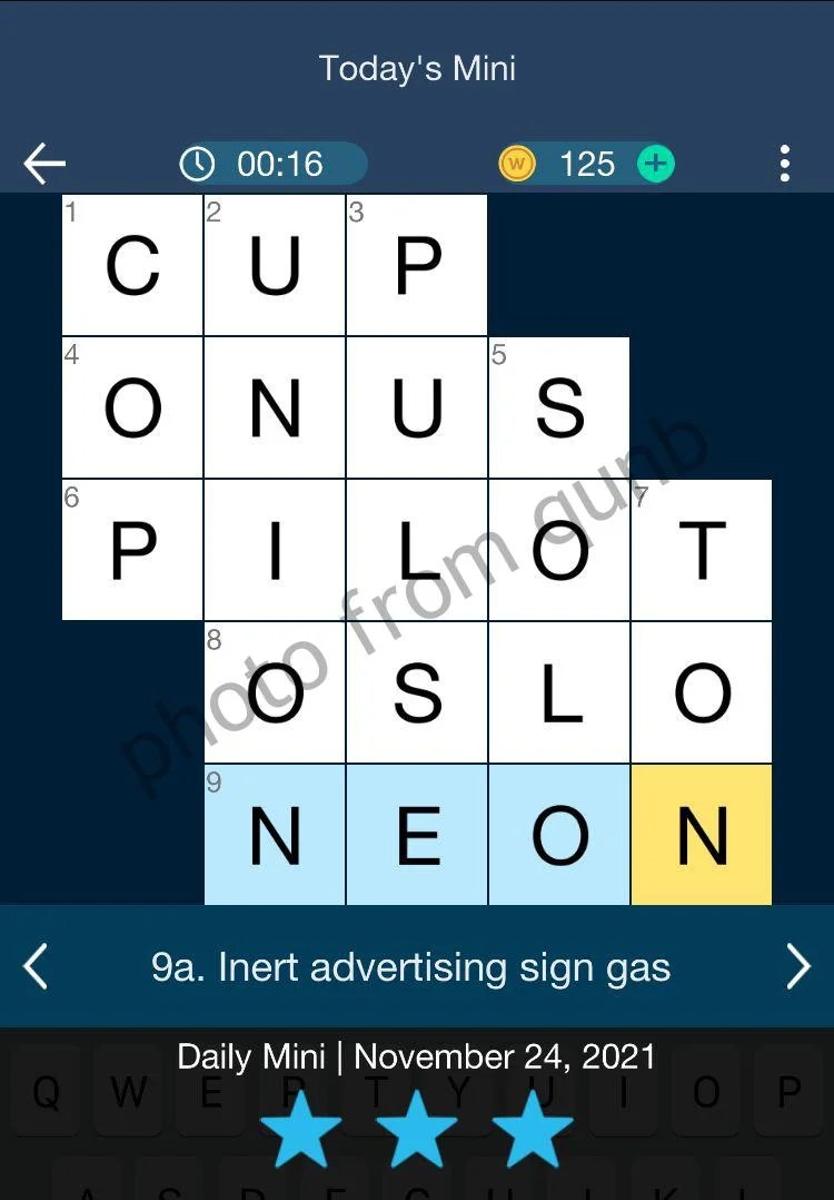 Daily Themed Mini Crossword November 24 2021 » qunb