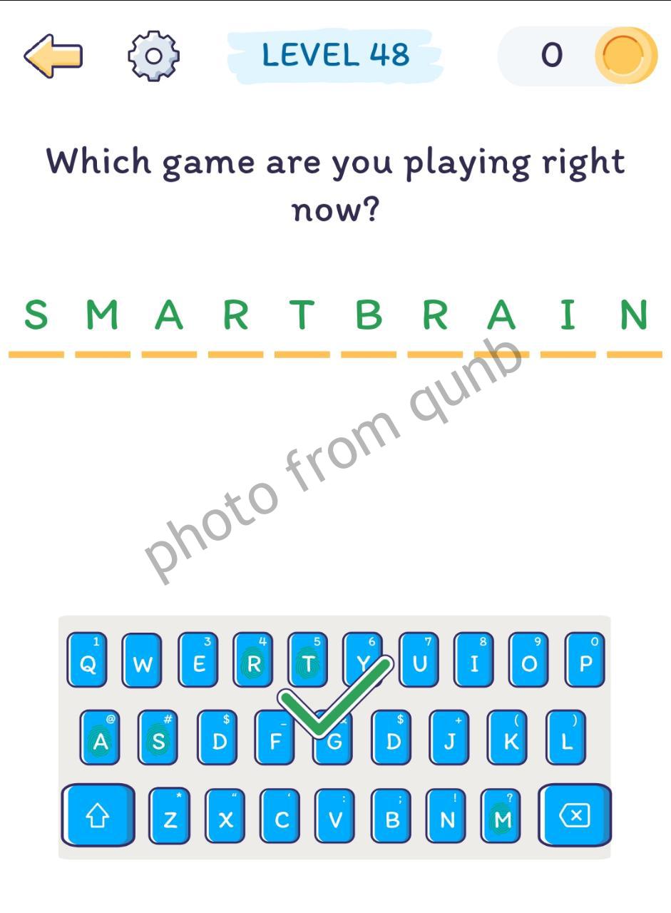 Smart Brain Classics Level 48 Which game are you playing right now