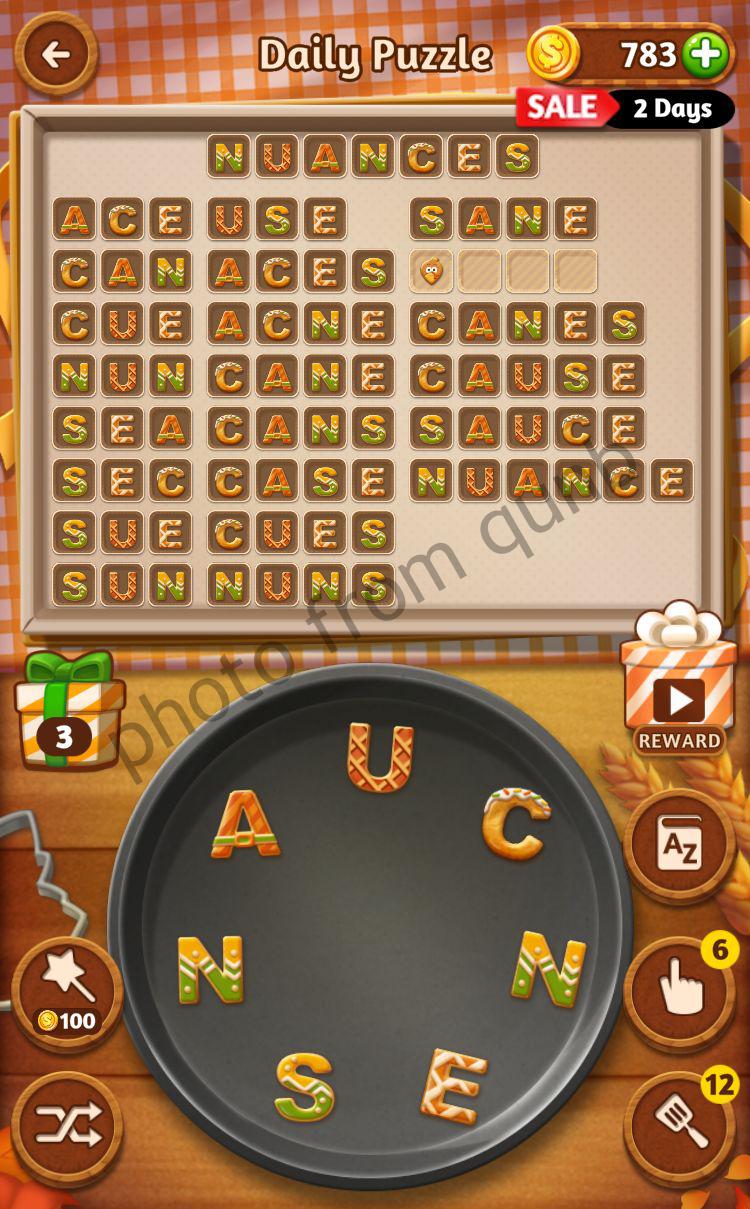 Word Cookies Daily November 23 2021 » Qunb