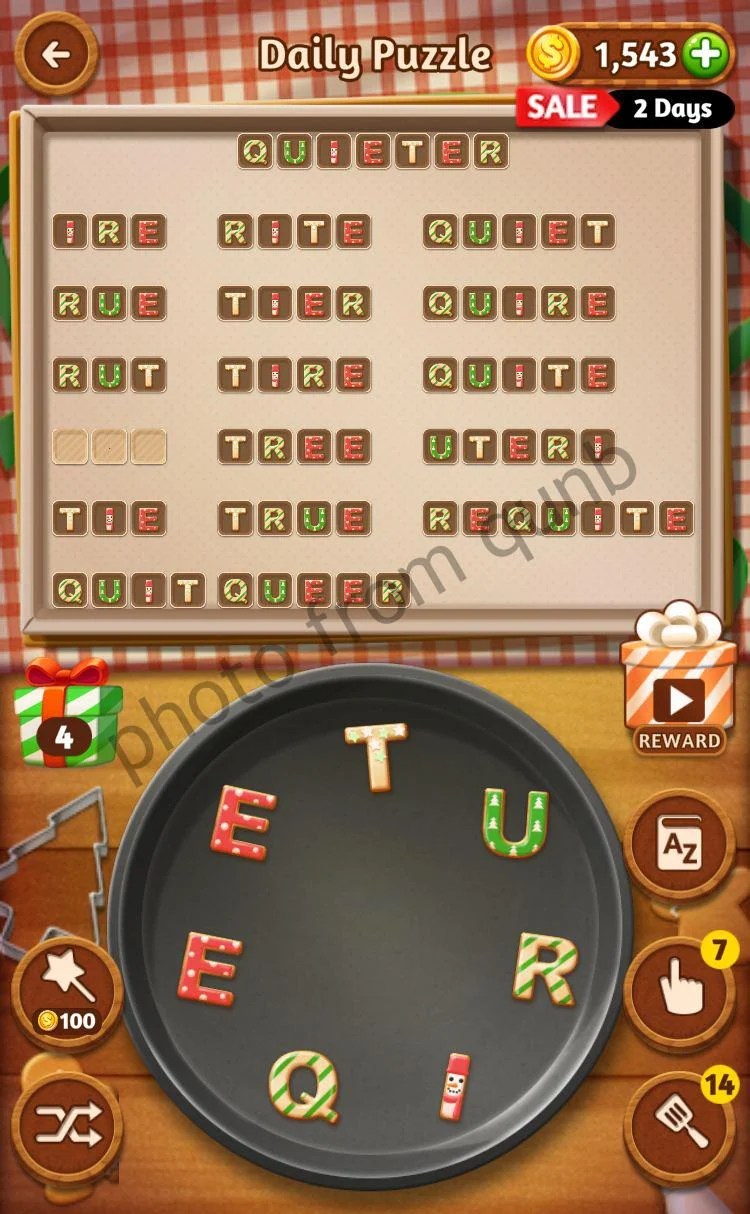 Word Cookies Daily December 23 2021 Answers » Qunb