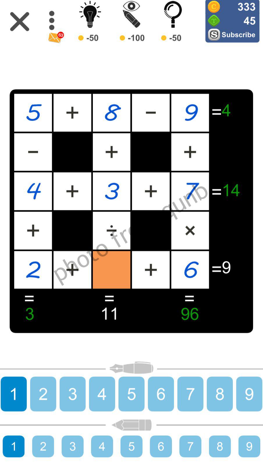 Puzzle Page Cross Sum January 30 » qunb
