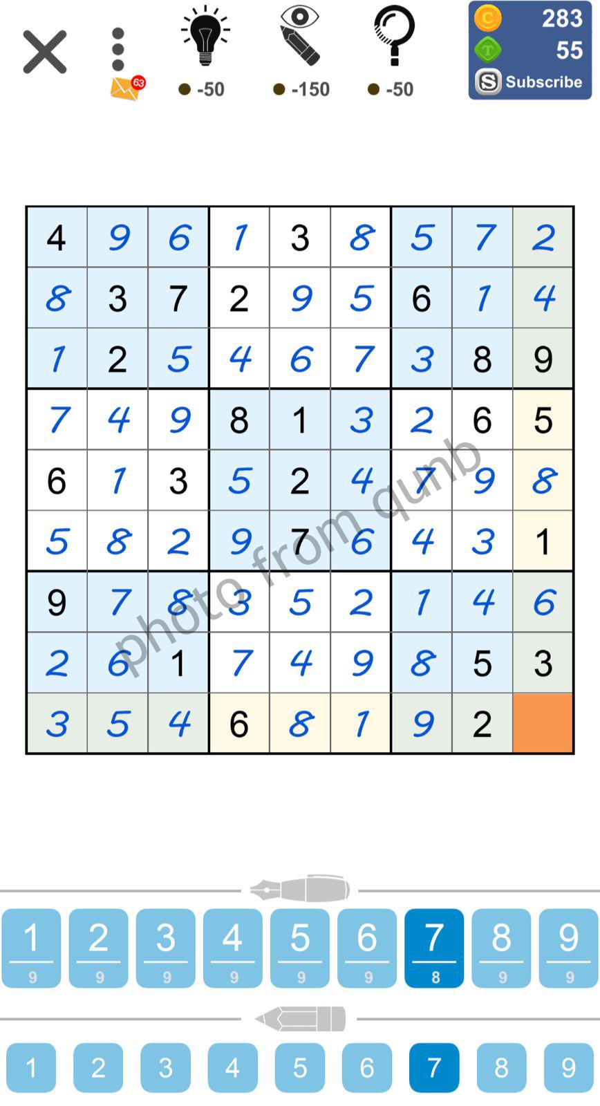 Puzzle Page Sudoku January 30 » qunb