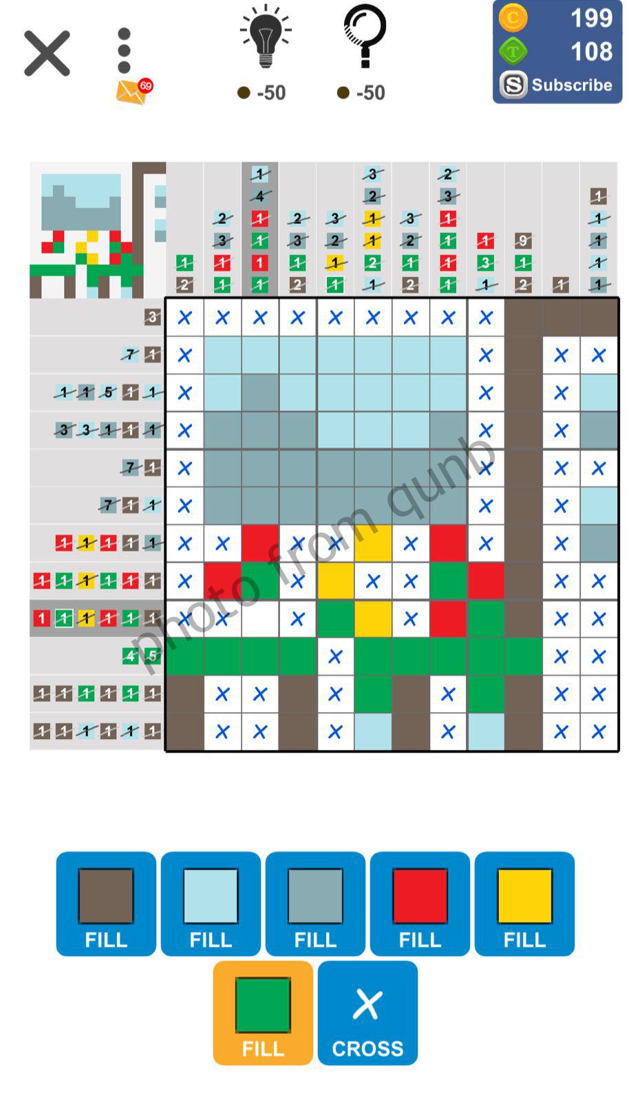 Puzzle Page Picture Cross March 24 2022 Solutions » qunb