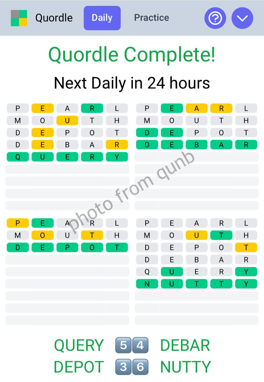 Quordle March 1 2022 » Qunb