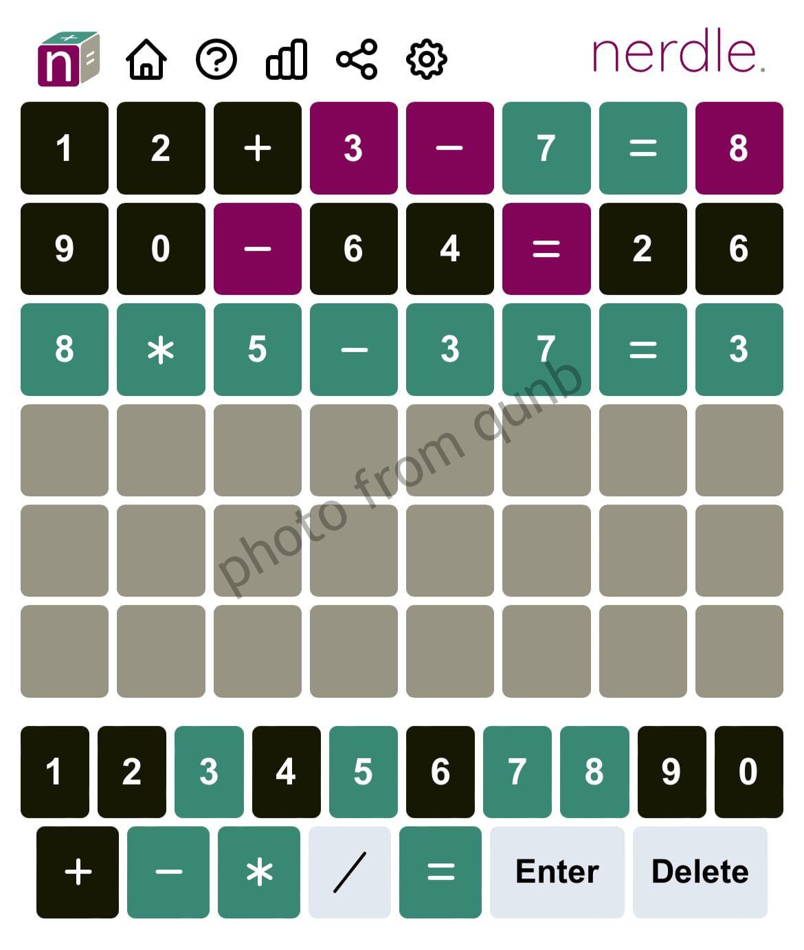 Nerdle April 6 » Qunb