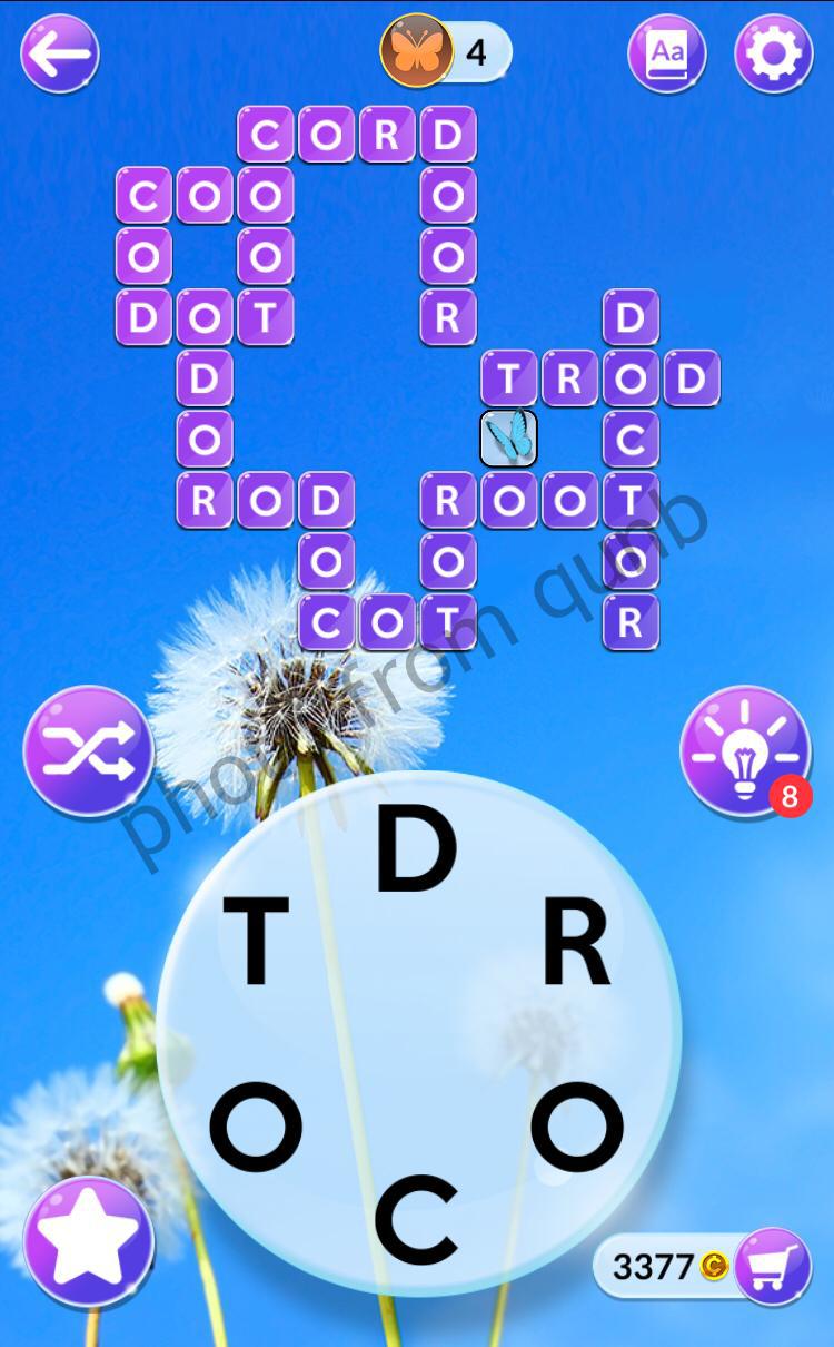 Wordscapes In Bloom Daily April 2 2022 Answers » qunb
