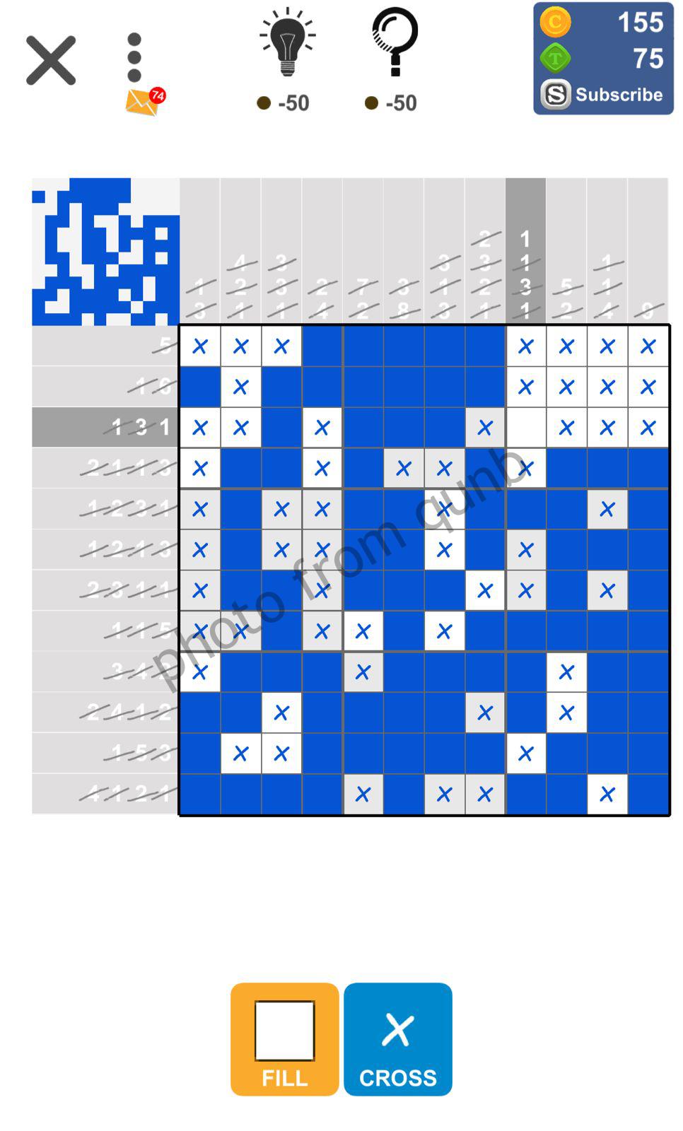 Puzzle Page Picture Cross May 16 2022 Solutions » qunb