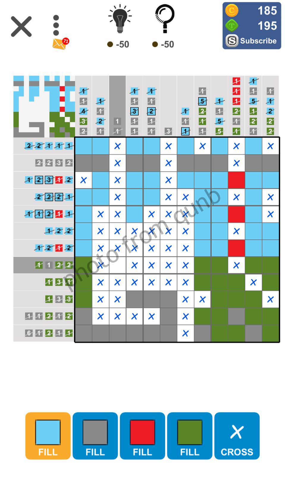 Puzzle Page Picture Cross May 7 2022 Solutions » qunb