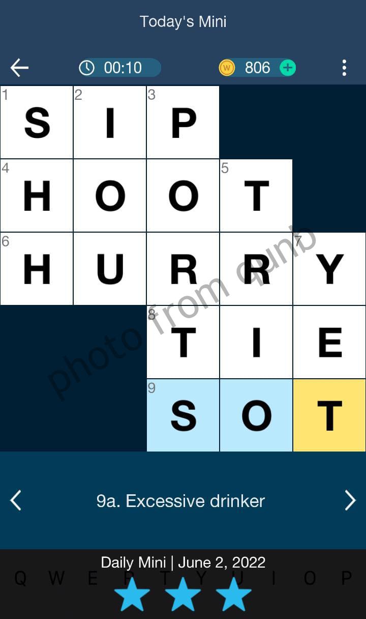 Daily Themed Mini Crossword June 2 2022 » Qunb