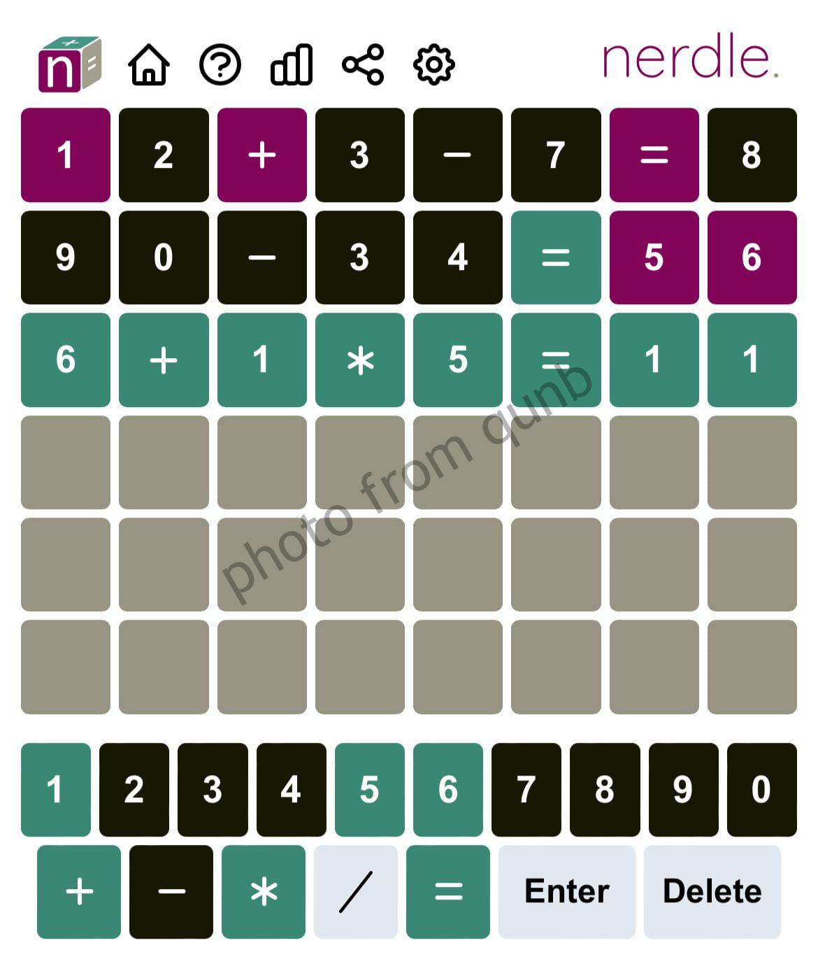 Nerdle June 16 » Qunb