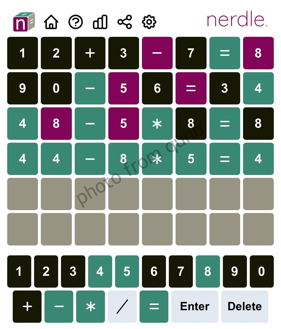 Nerdle June 17 » Qunb