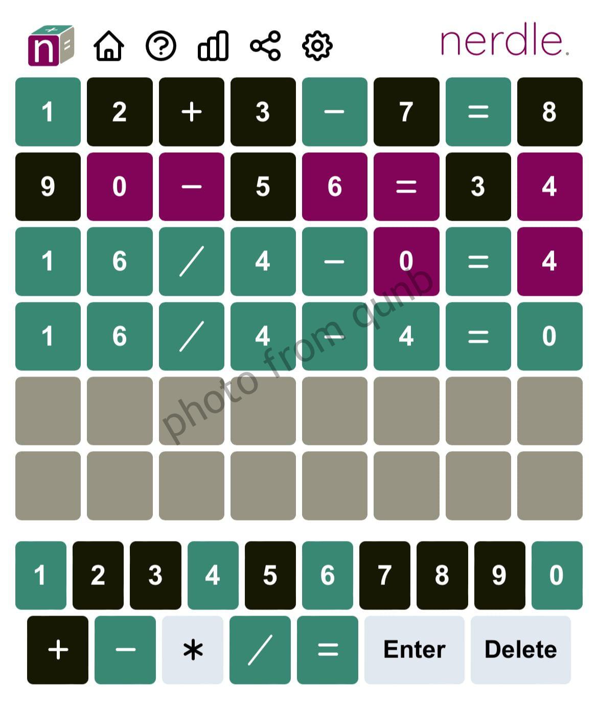 Nerdle June 6 » Qunb