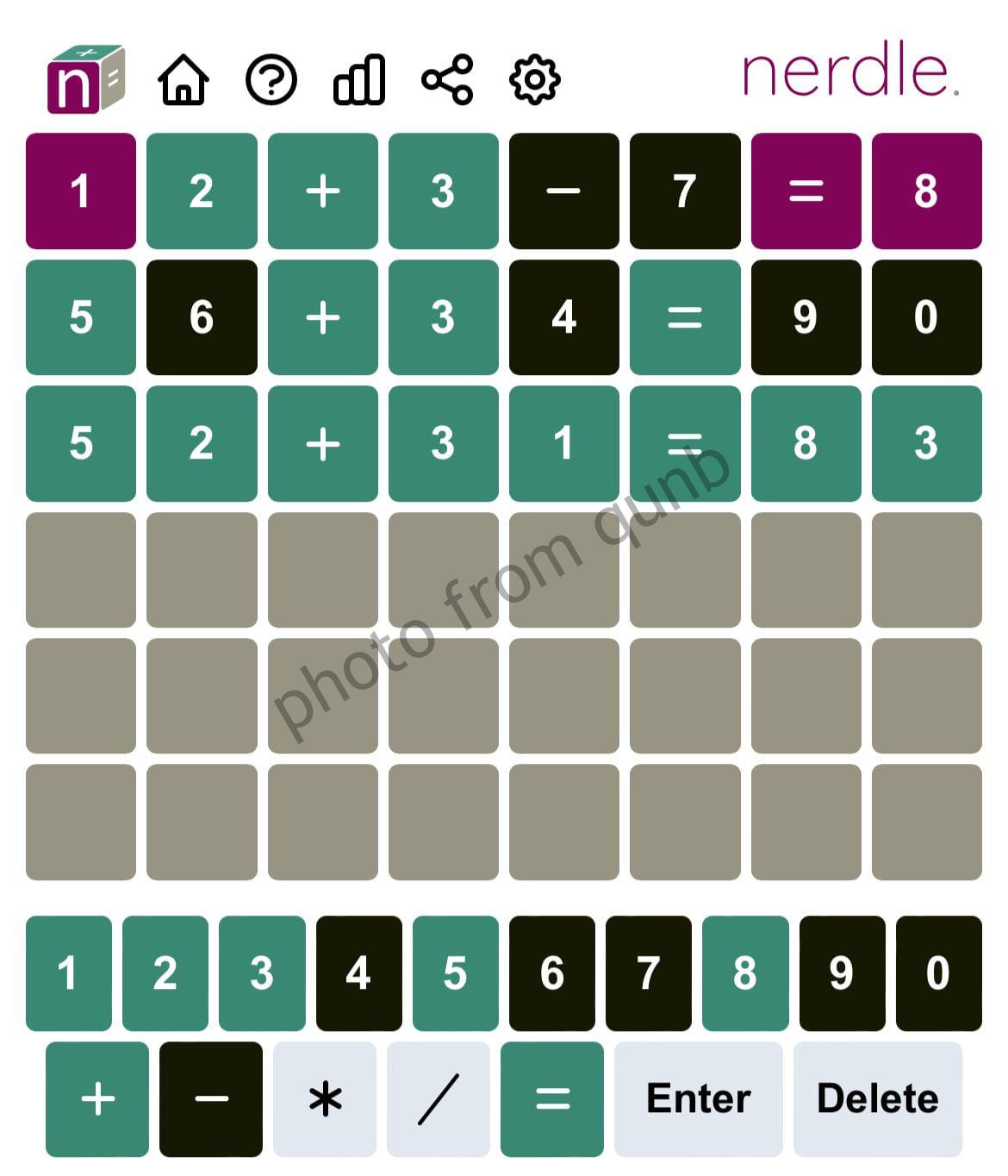 Nerdle June 9 » Qunb