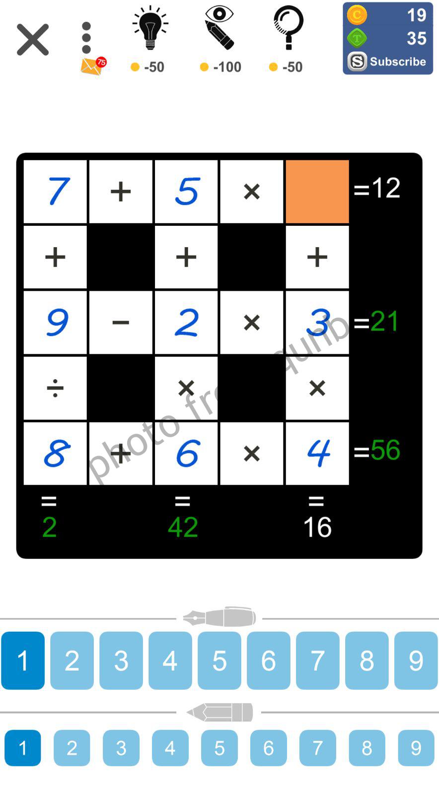 Puzzle Page Cross Sum June 6 » Qunb