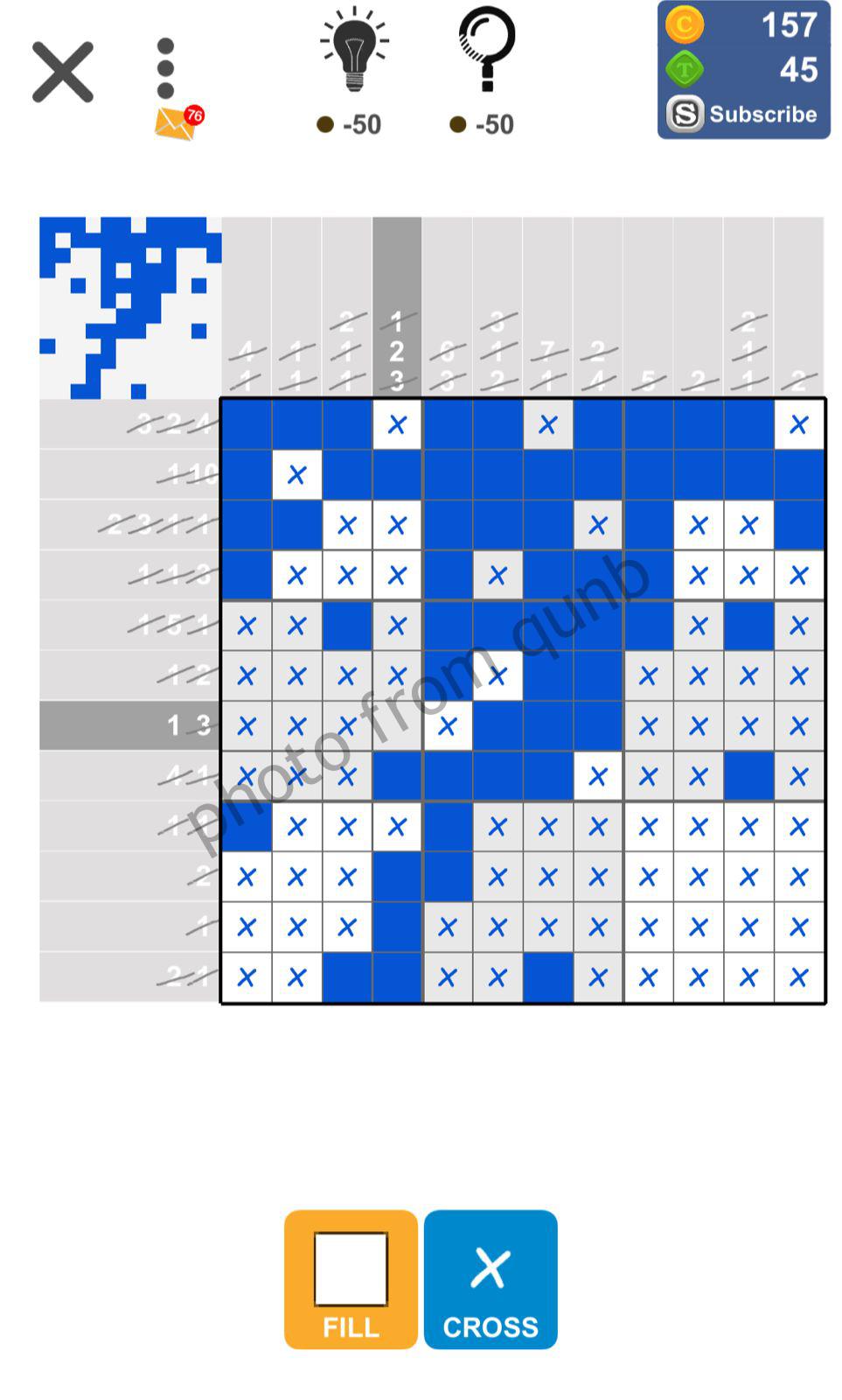Puzzle Page Picture Cross June 26 » Qunb