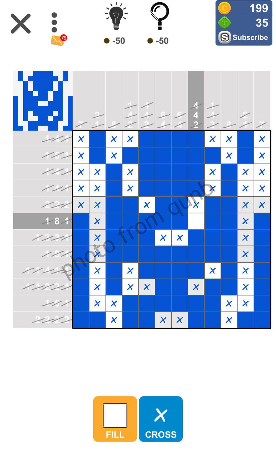 Puzzle Page Picture Cross June 8 » Qunb