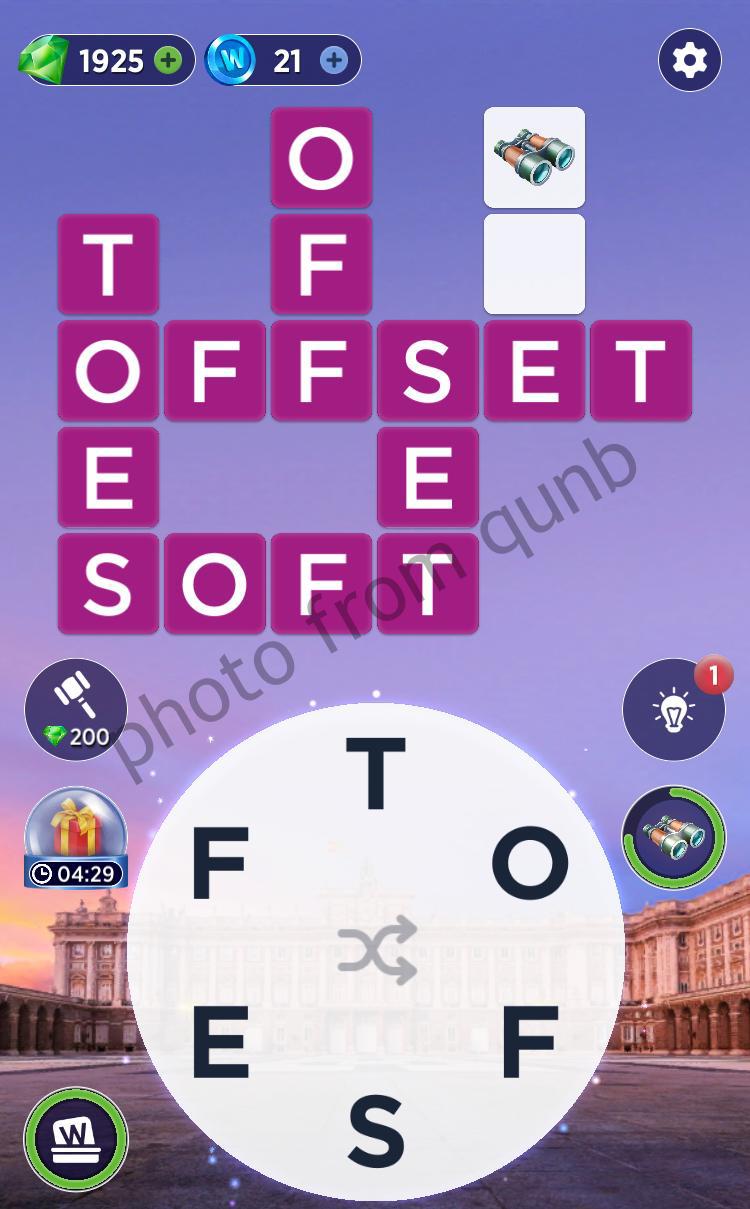 Words of Wonders Level 213 (WOW) Answers and Solutions » qunb