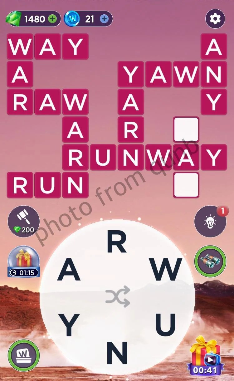 Words of Wonders Level 94 (WOW) Answers and Solutions » qunb