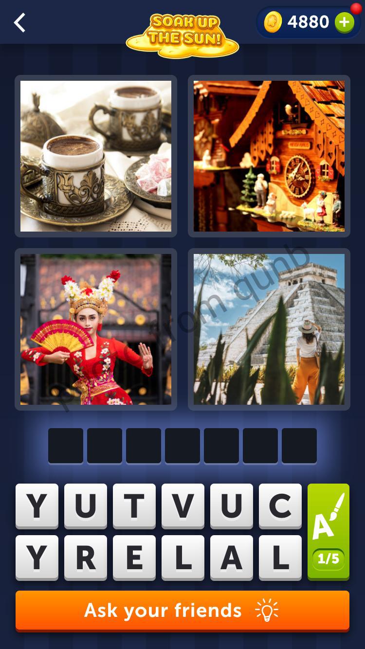 4 Pics 1 Word Daily Bonus Puzzle July 18 2022 » Qunb