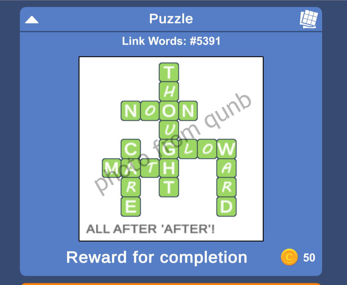 Puzzle Page Link Words July 23 » Qunb