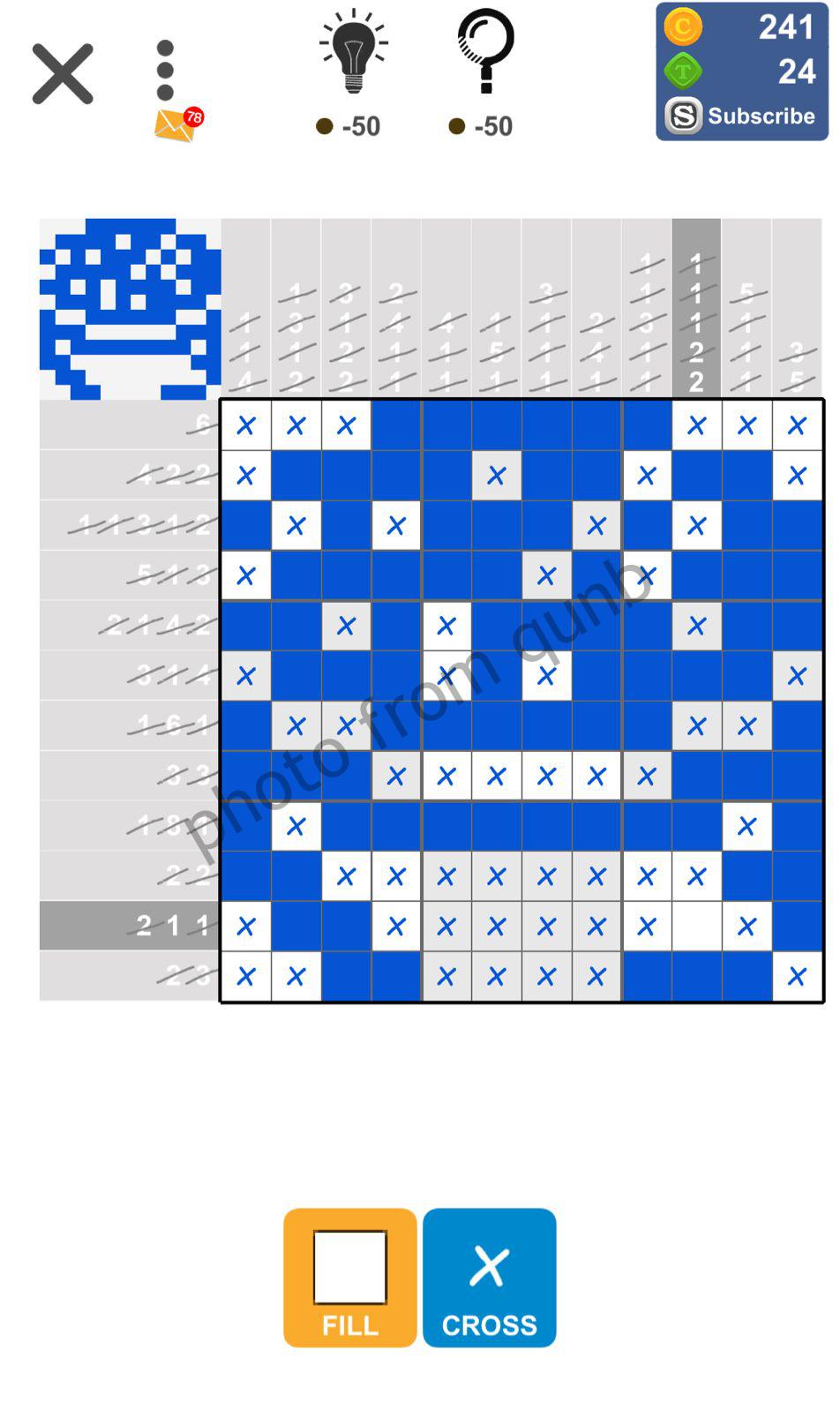 Puzzle Page Picture Cross July 10 » Qunb