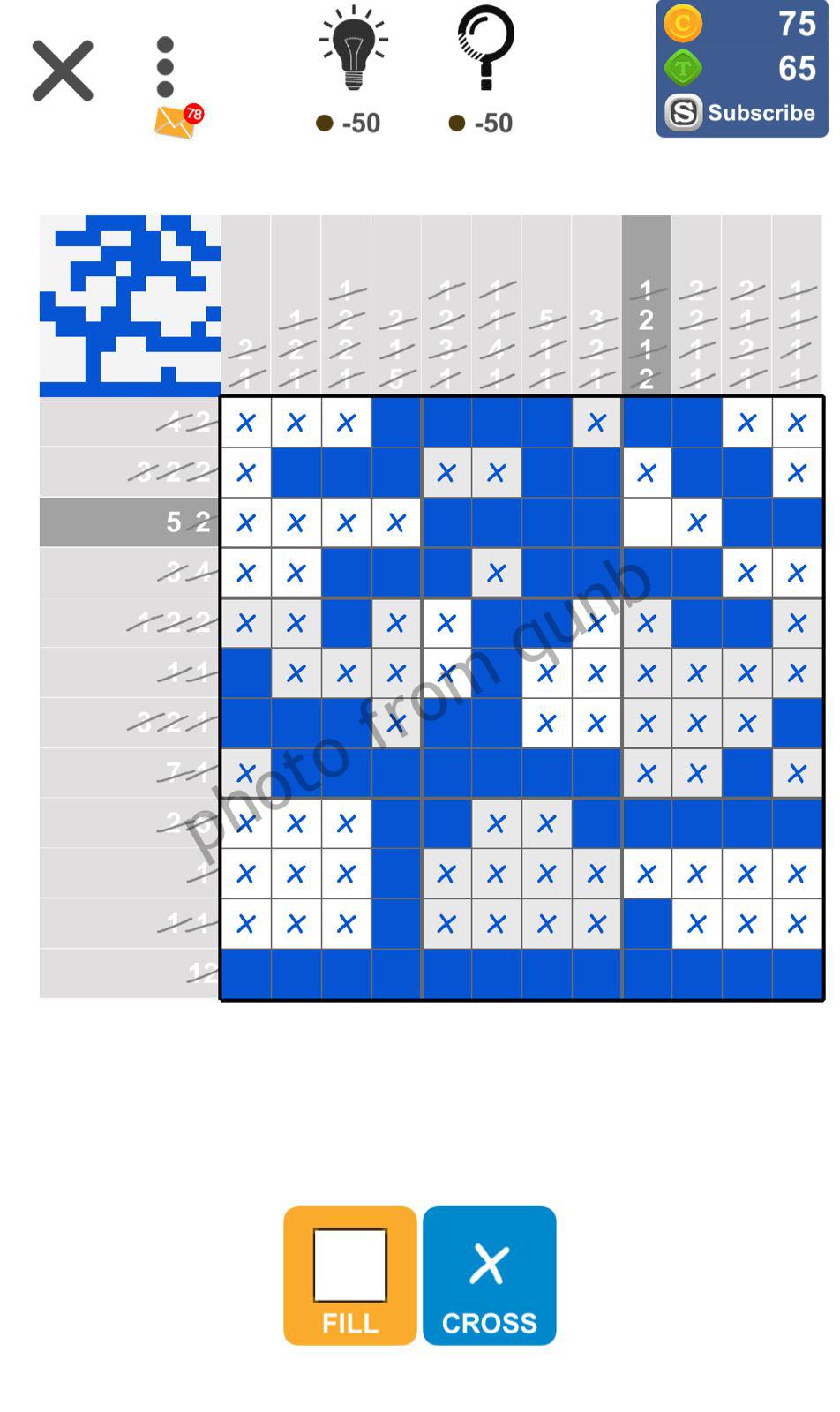 Puzzle Page Picture Cross July 13 » Qunb