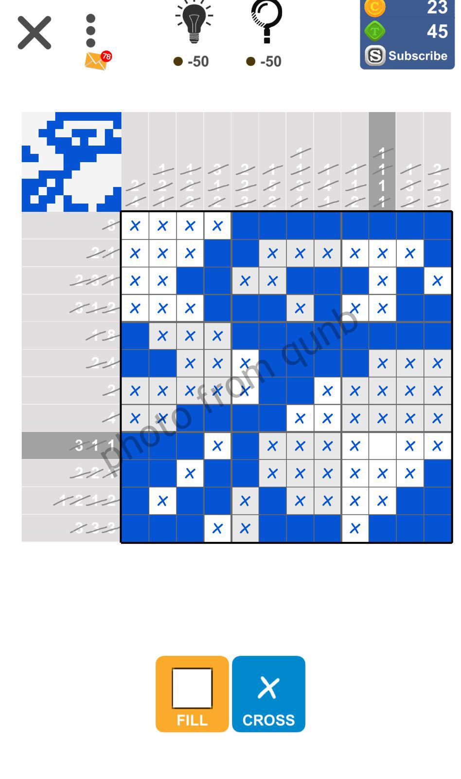 Puzzle Page Picture Cross July 15 » Qunb
