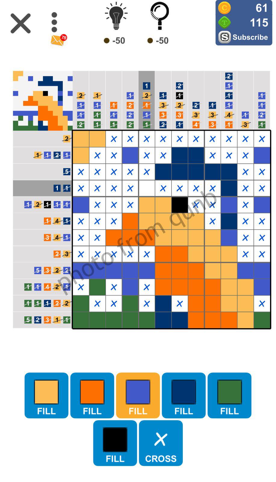 Puzzle Page Picture Cross July 2 » Qunb