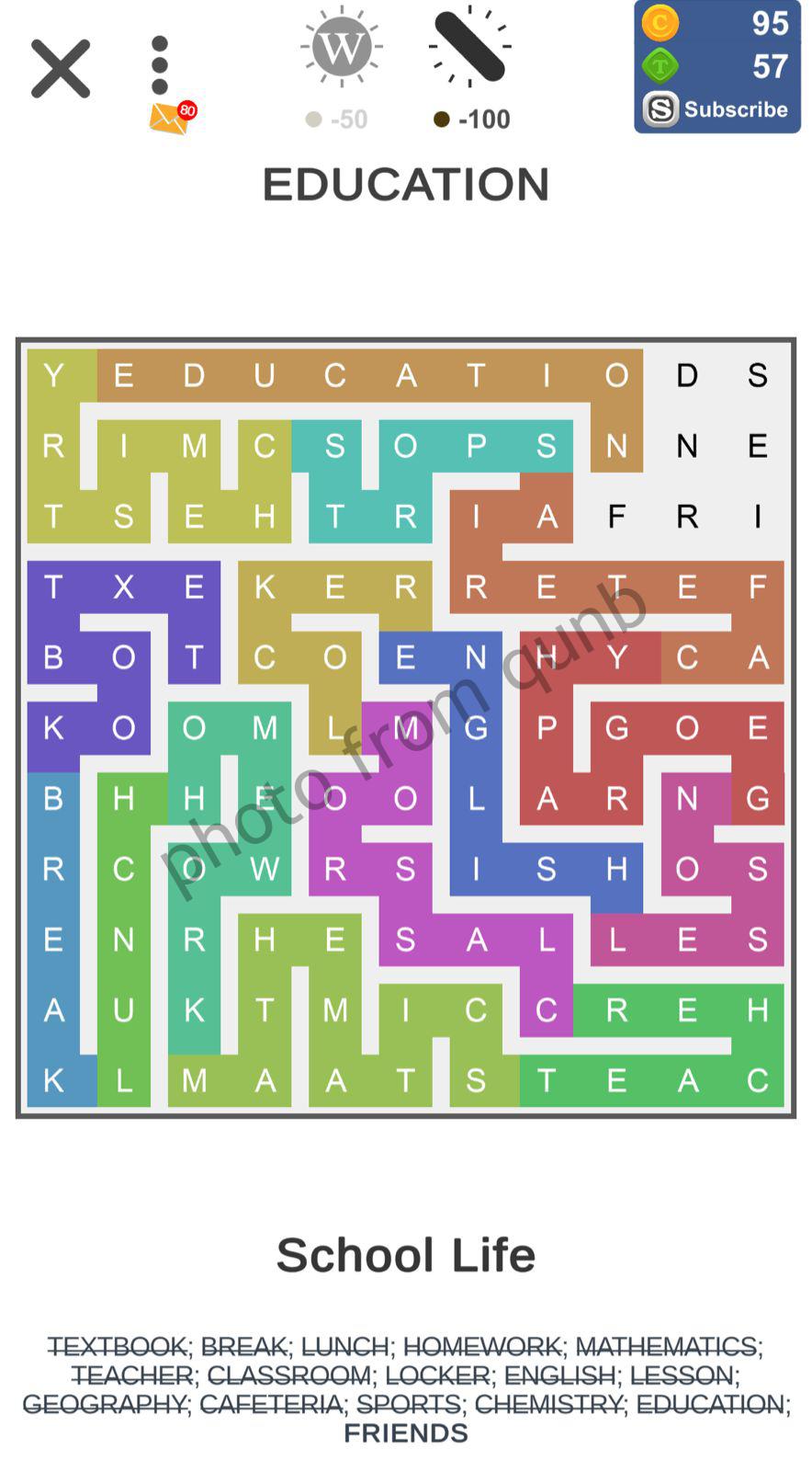 Puzzle Page Word Snake July 30 » Qunb